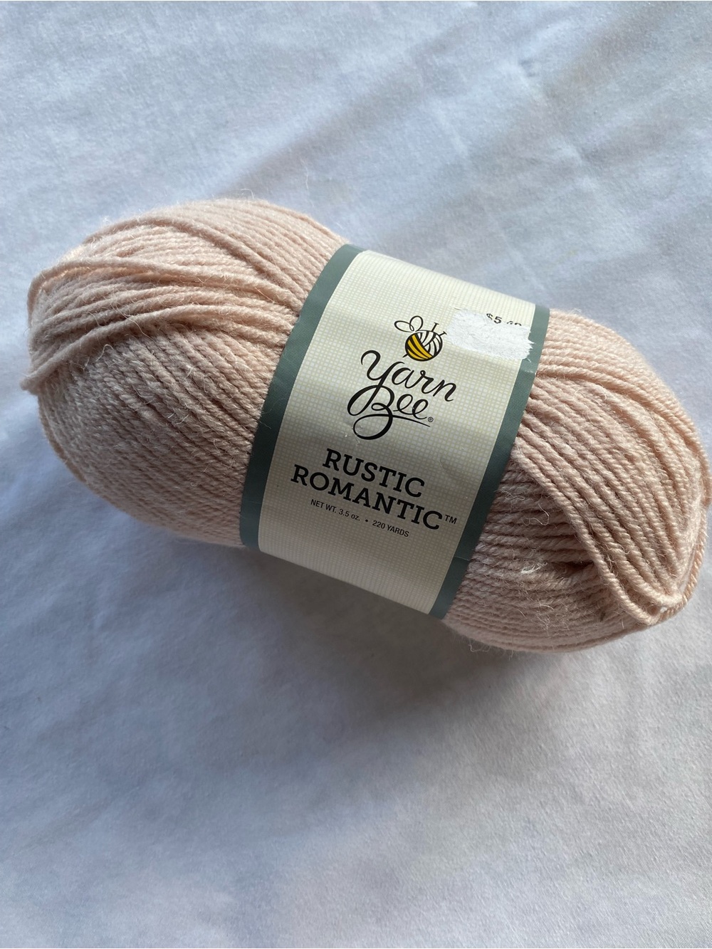 Yarn Bee Romantic Rustic Blush Yarn Skein